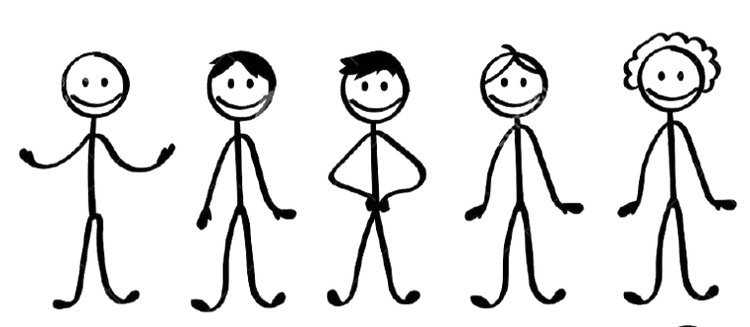 Happy family illustration